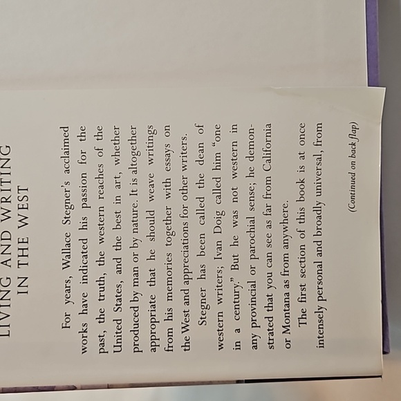 Wallace Stregner Where the Bluebirds Sings to the Lemonade Springs Wings Books - Picture 7 of 17